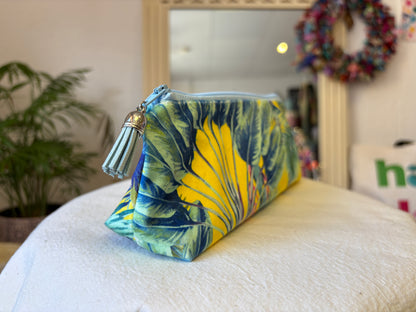 Palm Springs Velvet Pencil Case
