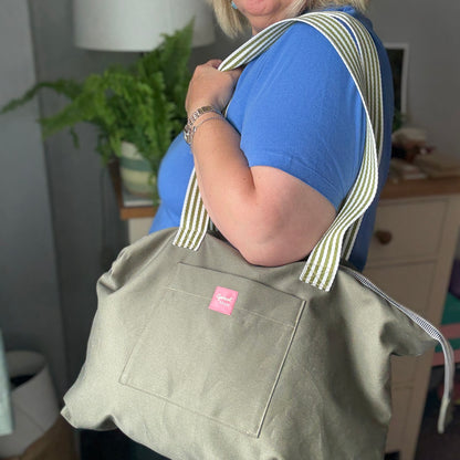 Wild Sage Shoulder Tote
