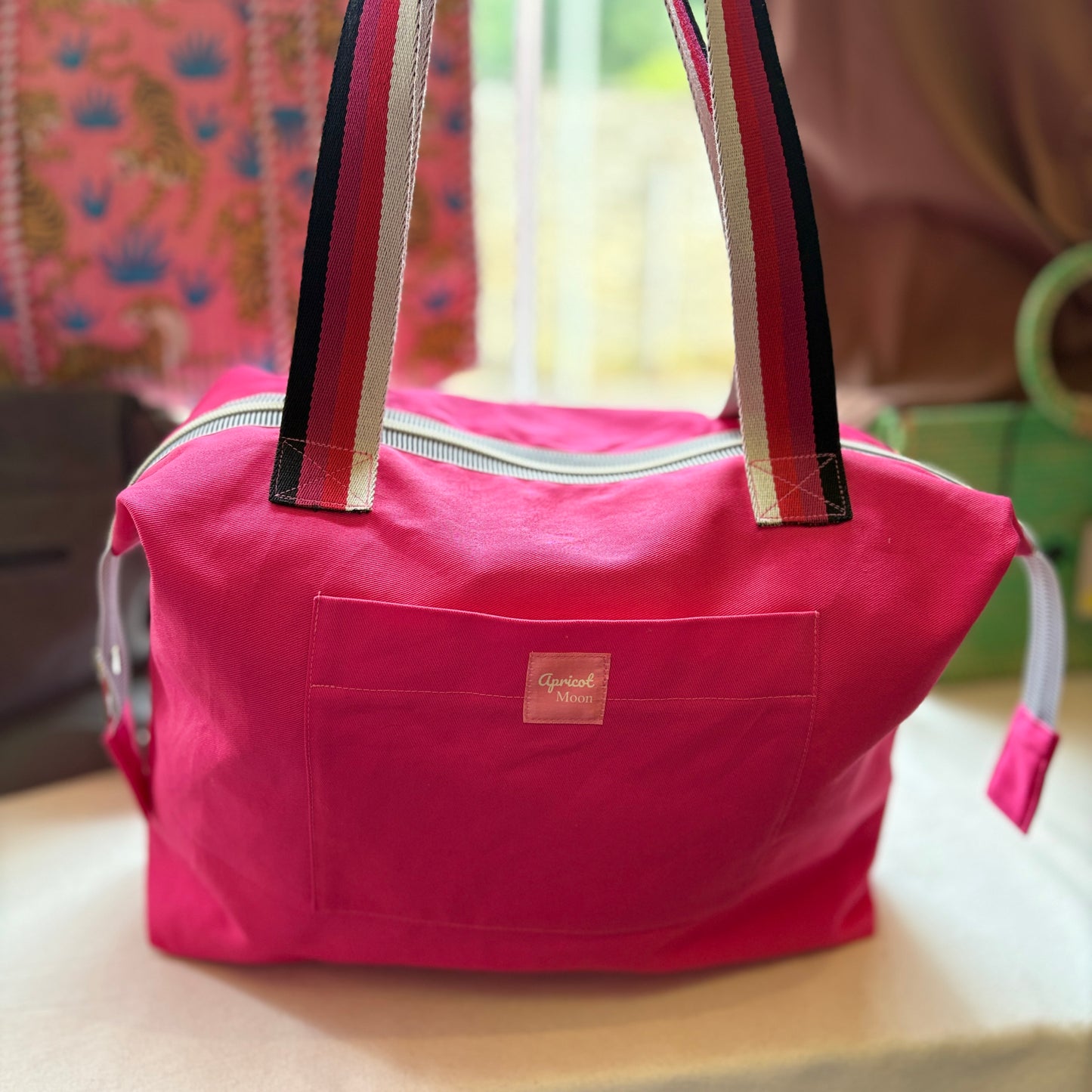 Berry Riot Shoulder Tote