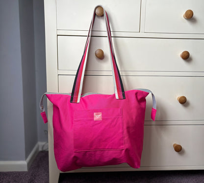 Berry Riot Shoulder Tote