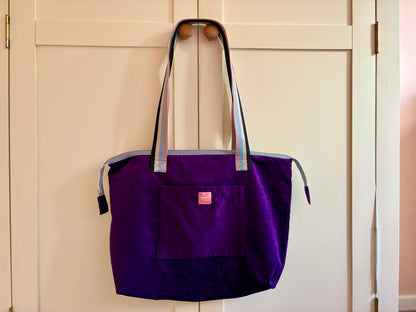 Twilight Bloom Shoulder Tote