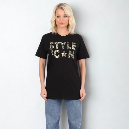 Style Icon Leopard Tee