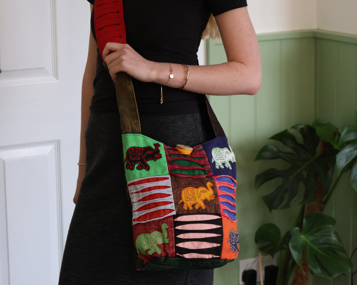 Indian Elephant Sling Bag