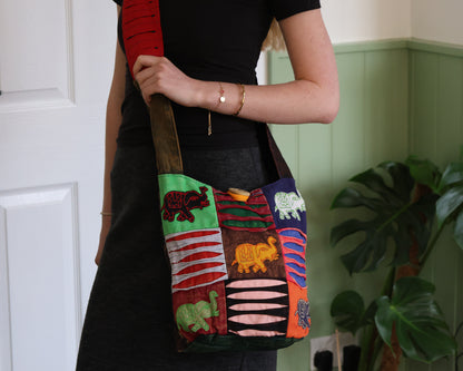 Indian Elephant Sling Bag