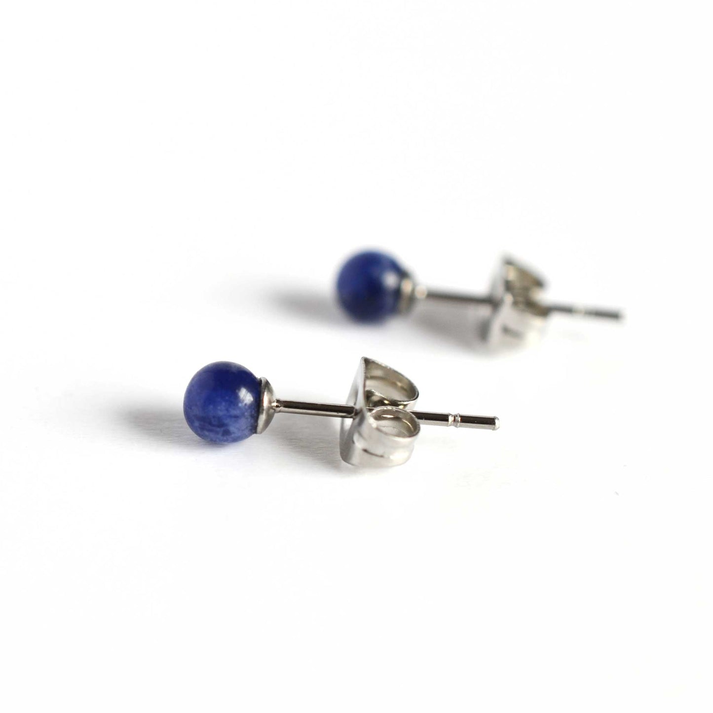 4mm Sodalite Ball Studs