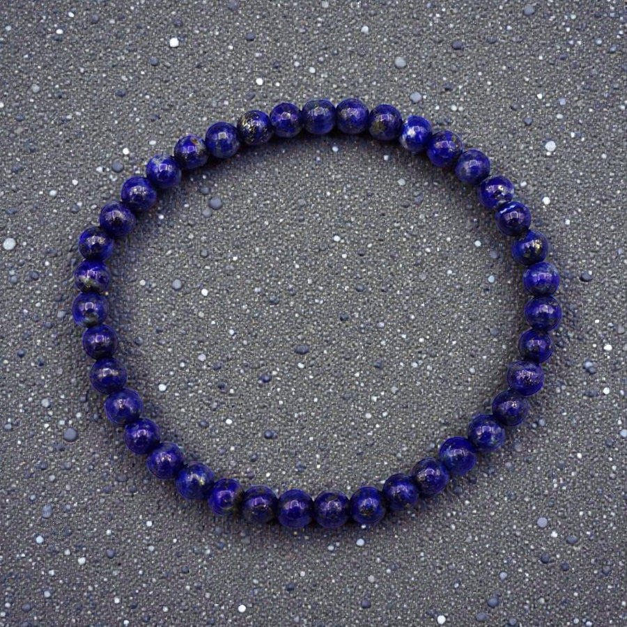 Lapis Lazuli Bead Bracelet