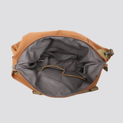 Toffee Canvas Star Tote