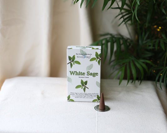 White Sage Incense Cones 15 Pack