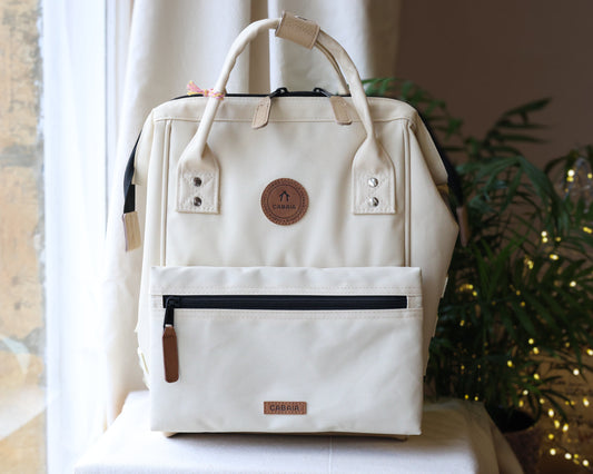 Cream Luxe Backpack