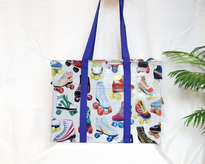 Roller Skates Shoulder Tote