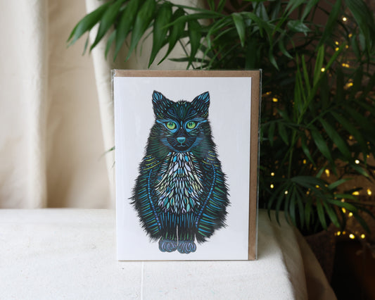 Black Cat Card