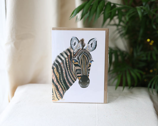 Zebra Card
