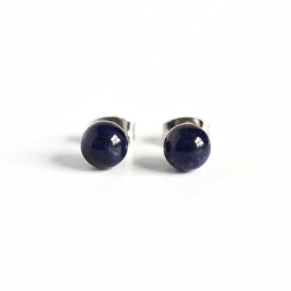 6mm Sodalite Ball Studs