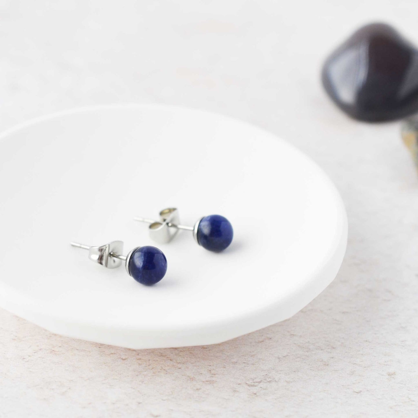 6mm Sodalite Ball Studs