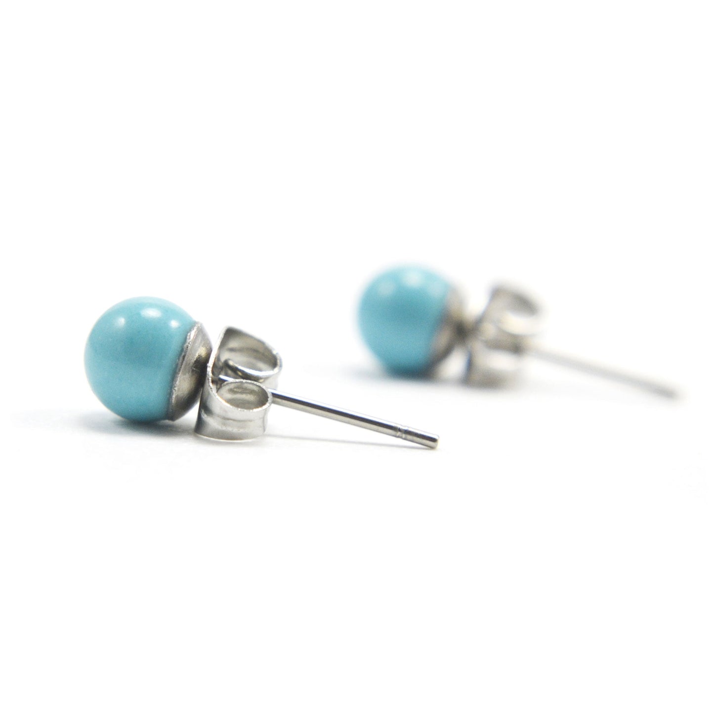 6mm Turquoise Ball Studs