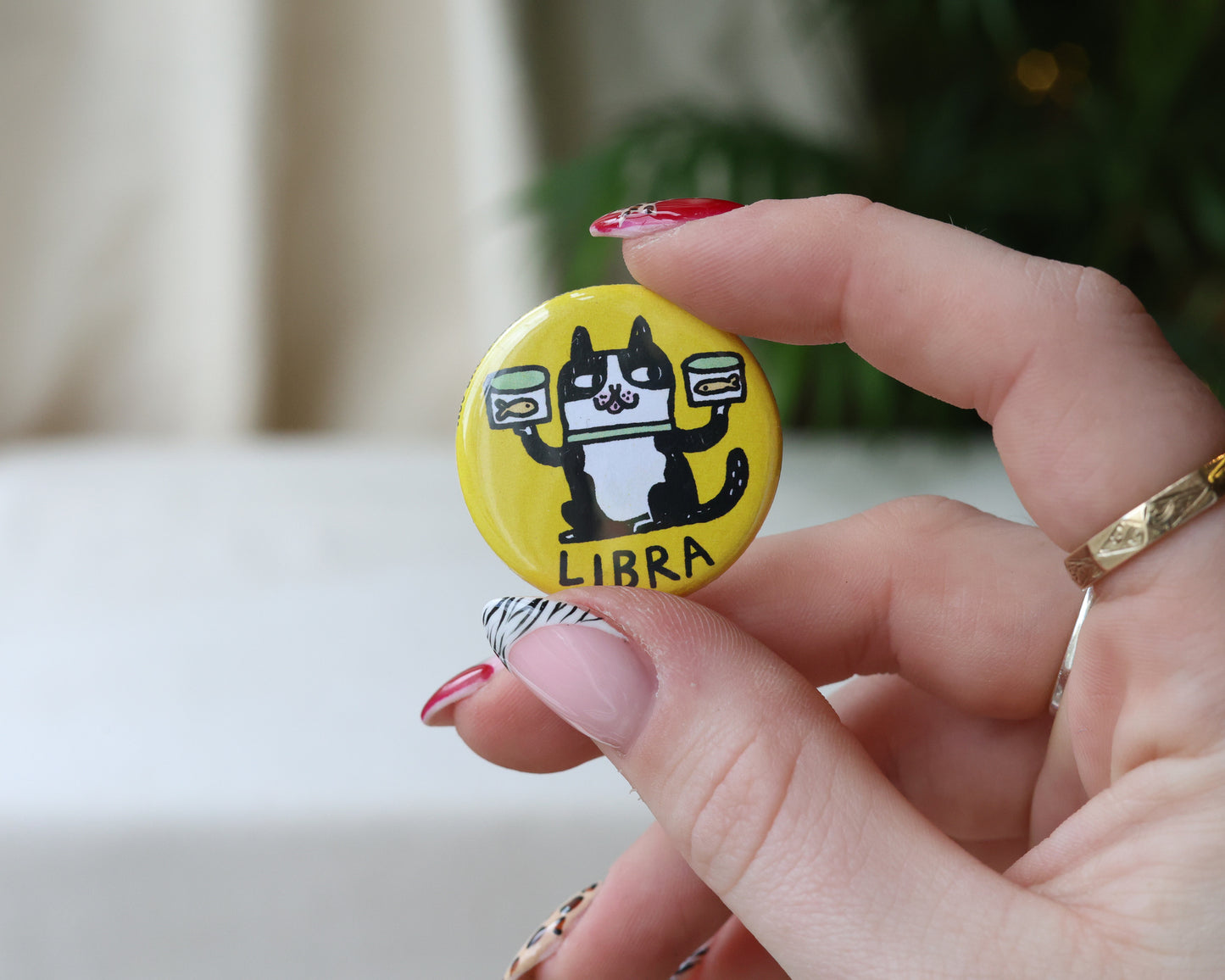 Libra Catstrology Badge