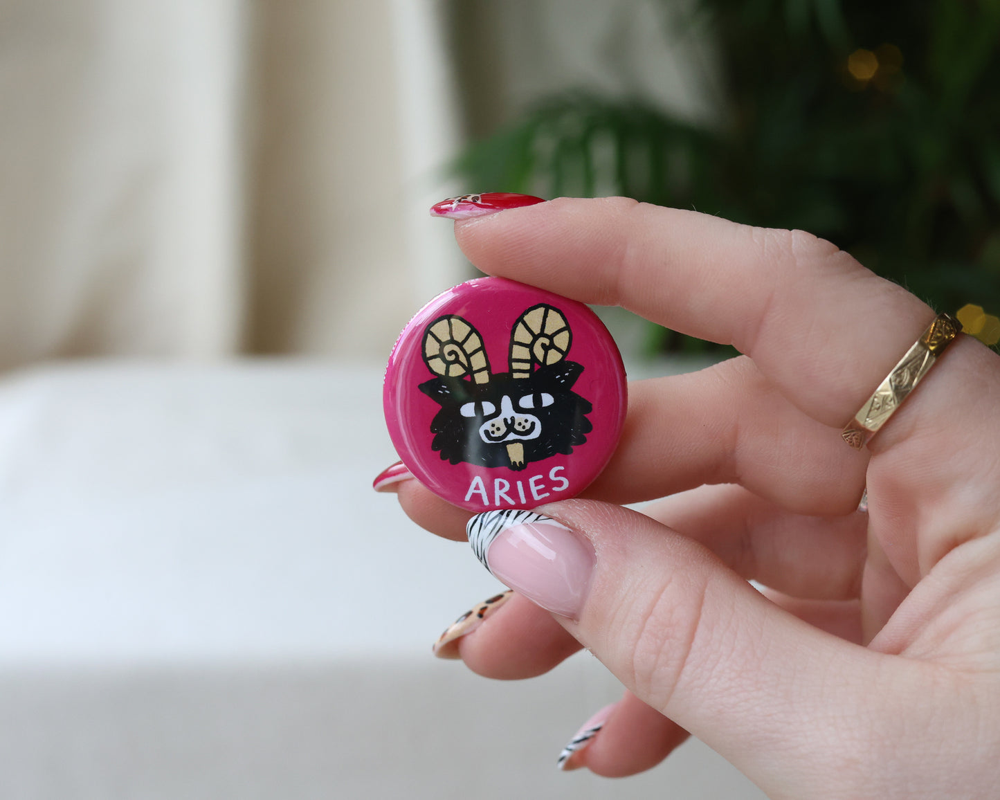Aries Catstrology Badge