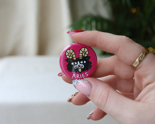 Aries Catstrology Badge