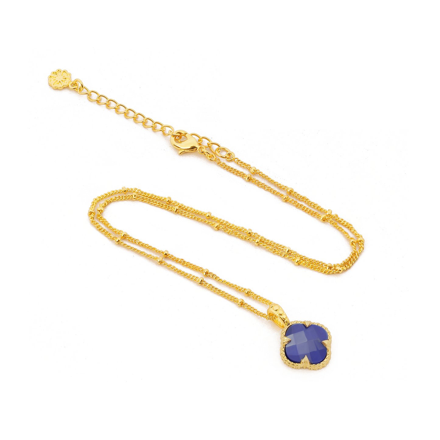 Tyche Gemstone Necklace: Lapis