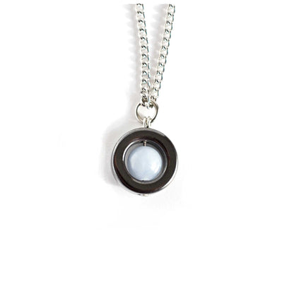 Gemstone Spinner Necklace