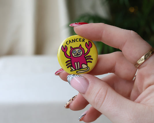 Cancer Catstrology Badge