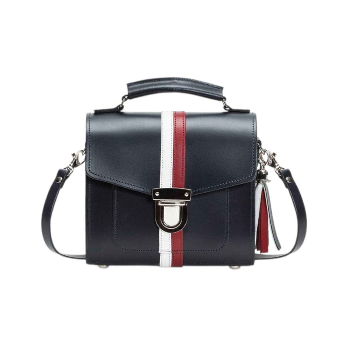 Handmade Leather Sugarcube Handbag - British Edit