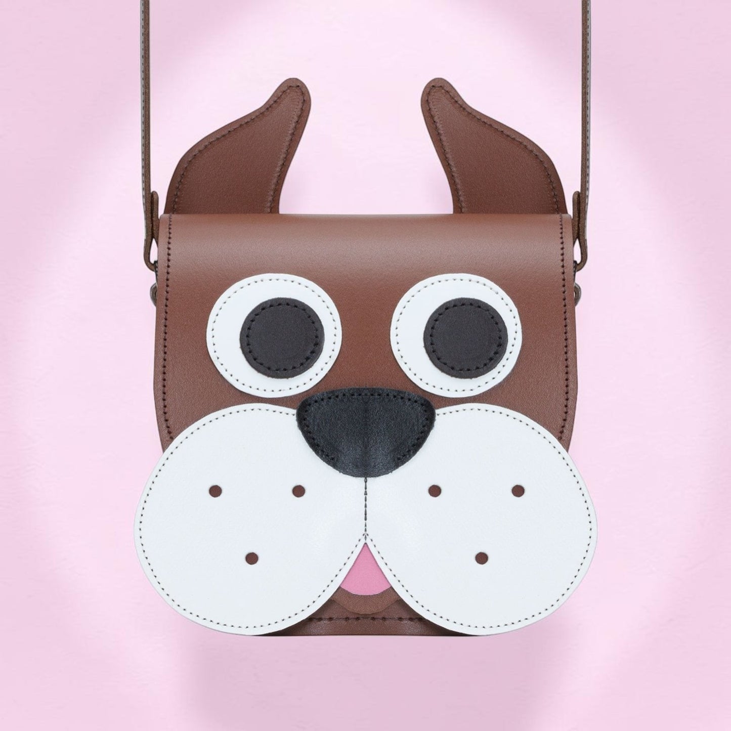 Buster Dog Handmade Leather Bag