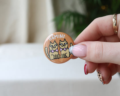 Gemini Catstrology Badge