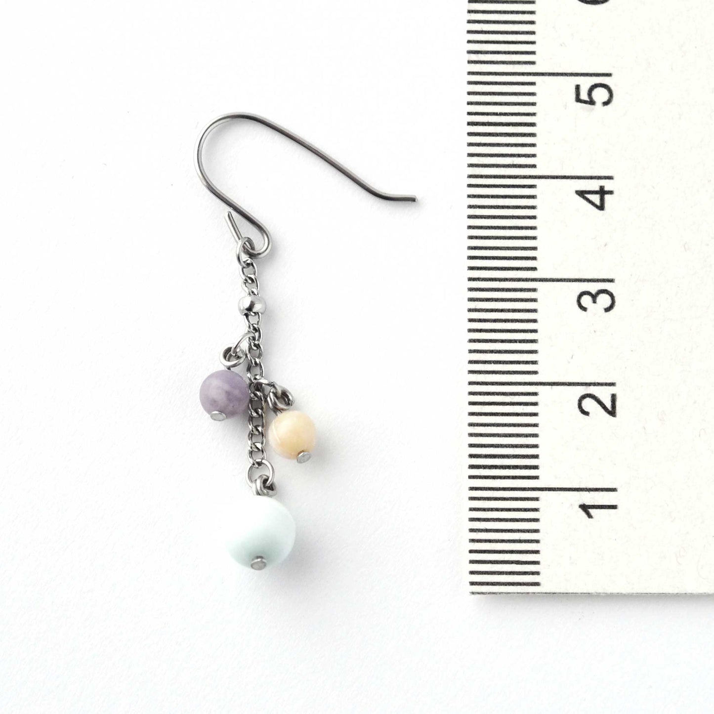 Calm Gemstone Drop Earrings