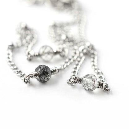 Gemstone Ankle Bracelet