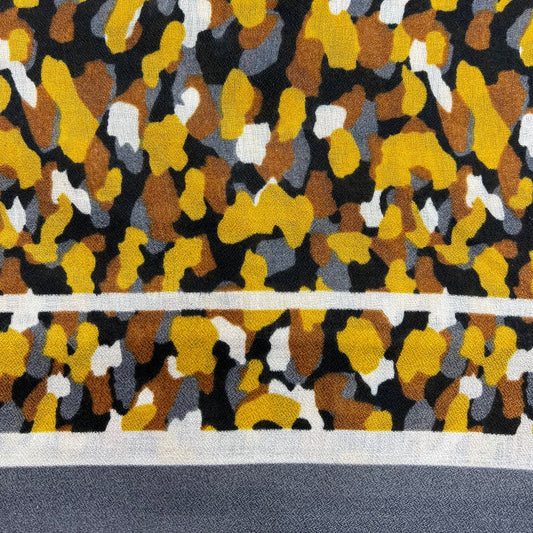 Camouflage & Grey Print Scarf