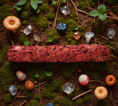 Dragons Blood Sage Smudge Stick (9 inch)