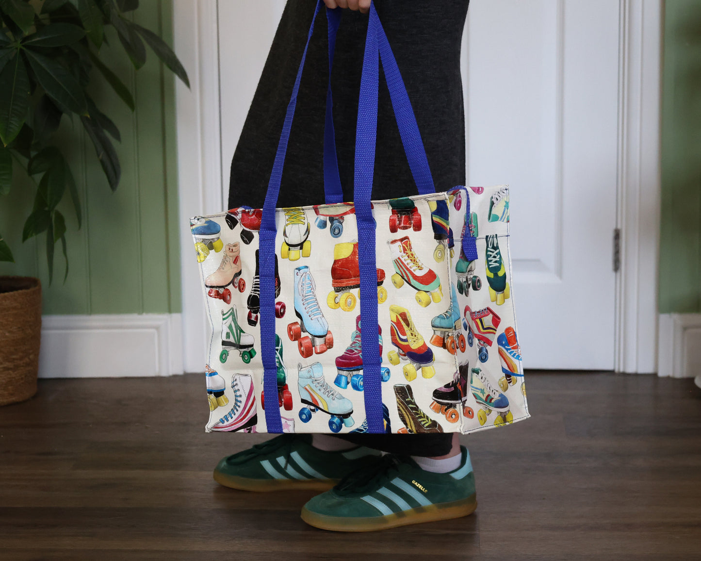 Roller Skates Shoulder Tote