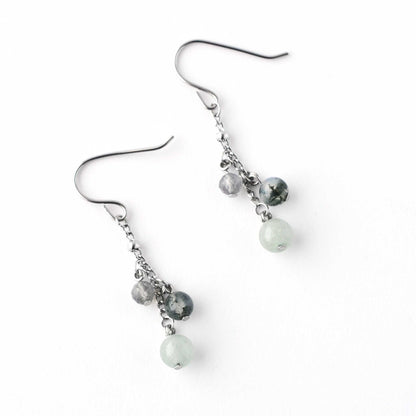 Good Luck Gemstone Drop Earrings