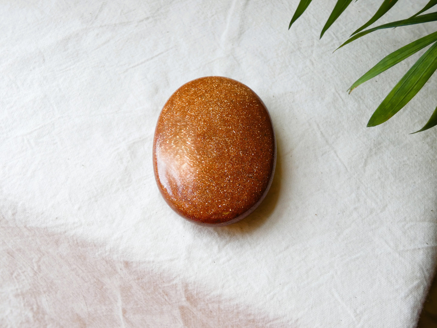 Goldstone Palm Stone