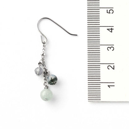 Good Luck Gemstone Drop Earrings
