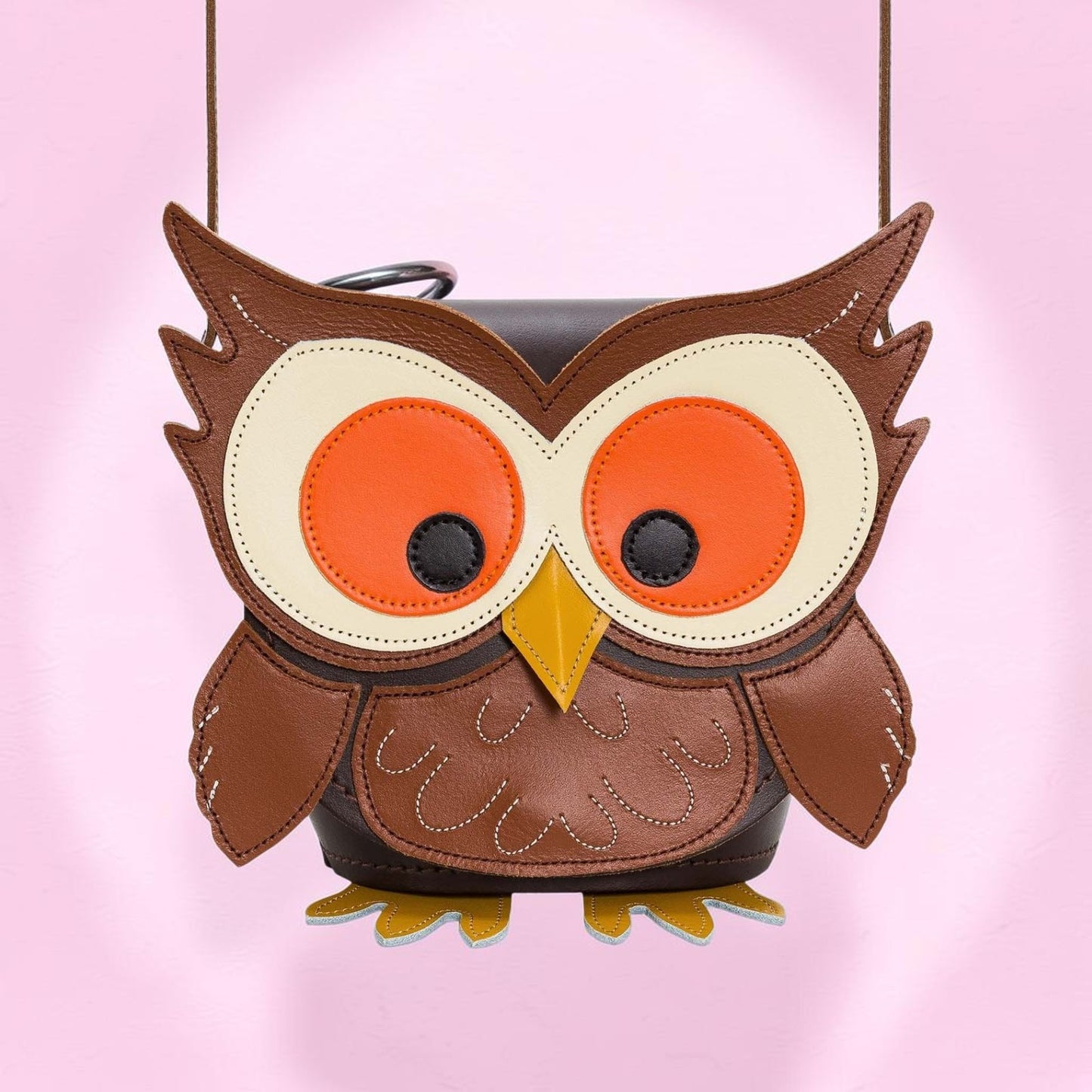 Hoot Owl Handmade Leather Bag
