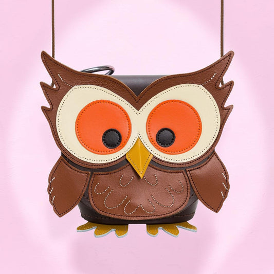 Hoot Owl Handmade Leather Bag