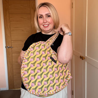 Babla Boho Heart Kantha Bag