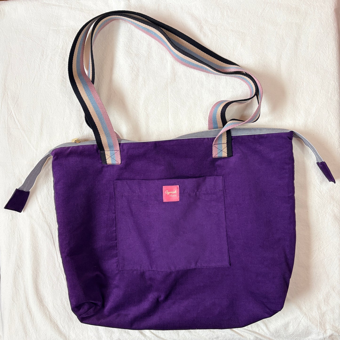 Twilight Bloom Shoulder Tote