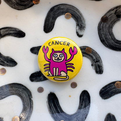 Cancer Catstrology Badge