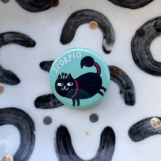 Scorpio Catstrology Badge