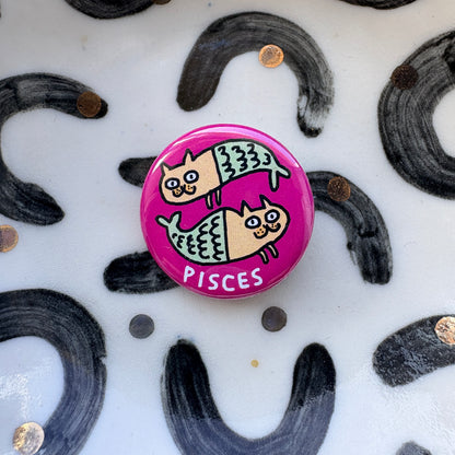 Pisces Catstrology Badge
