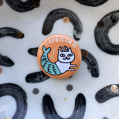 Capricorn Catstrology Badge