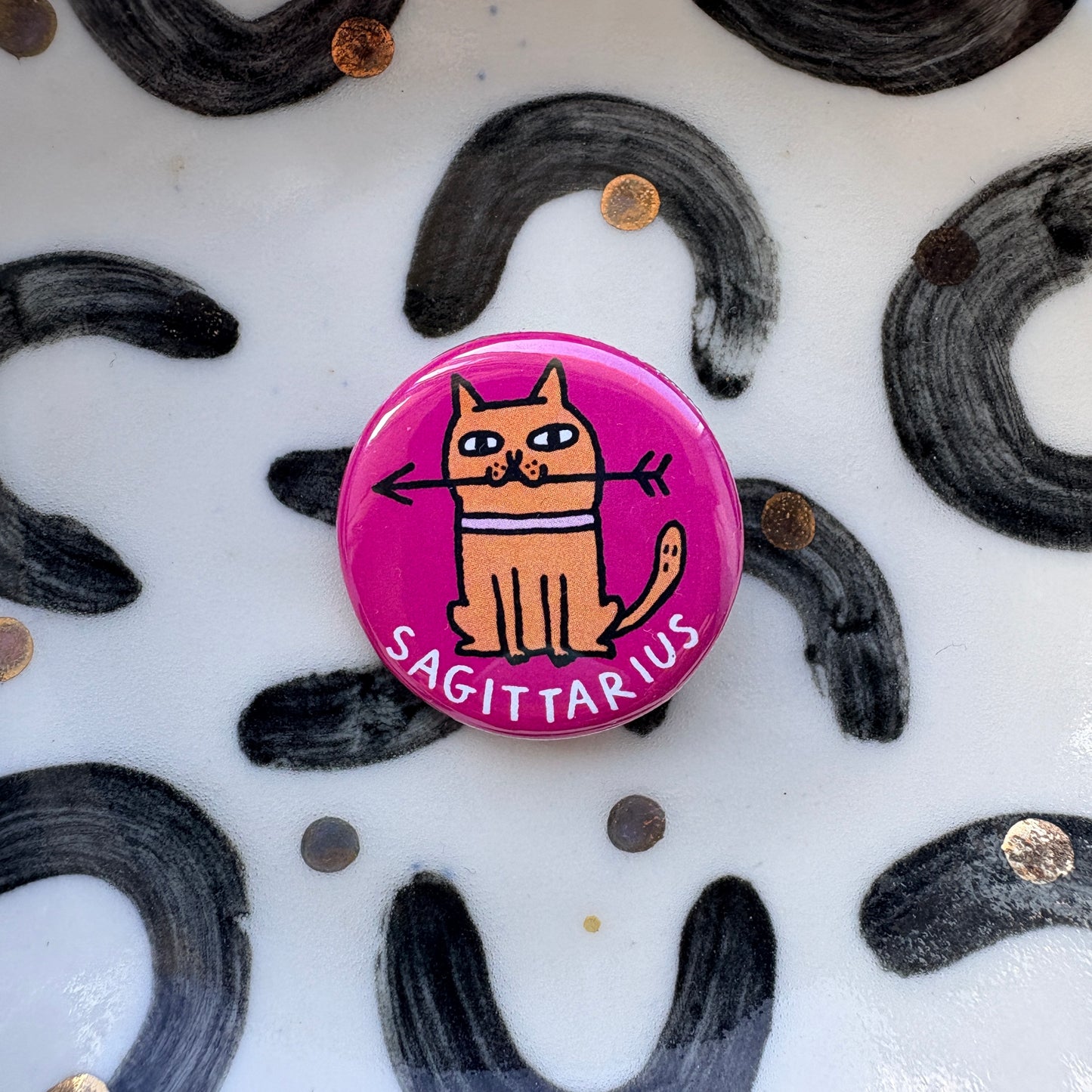 Sagittarius Catstrology Badge