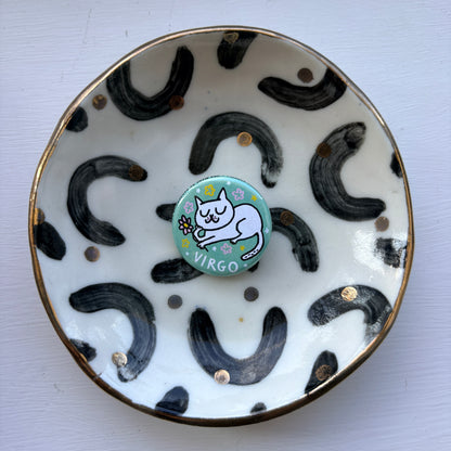Virgo Catstrology Badge
