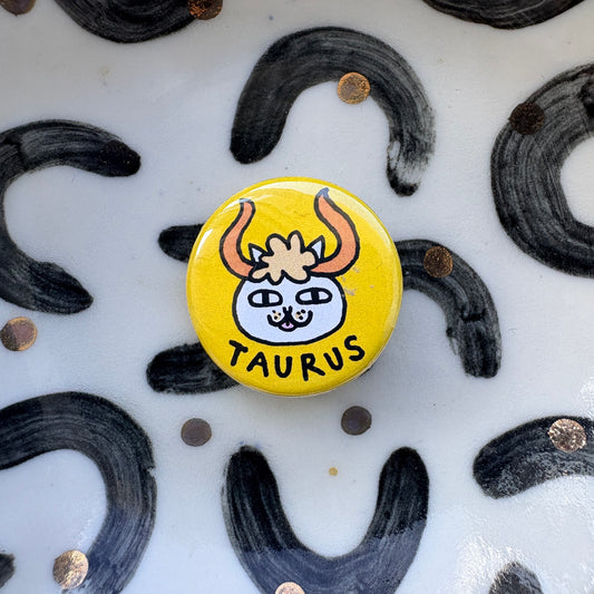 Taurus Catstrology Badge
