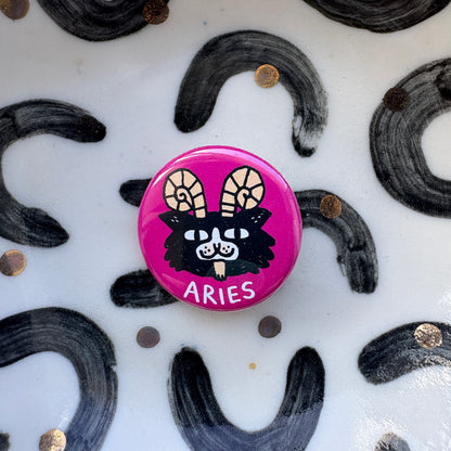 Aries Catstrology Badge