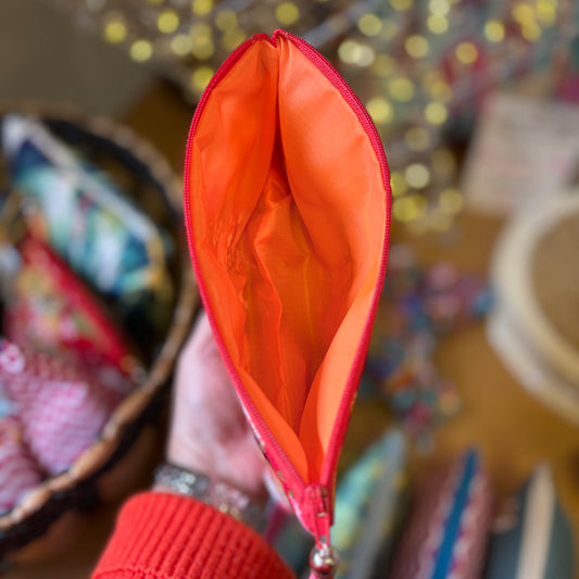 Isumi Red Japanese Everyday Pouch