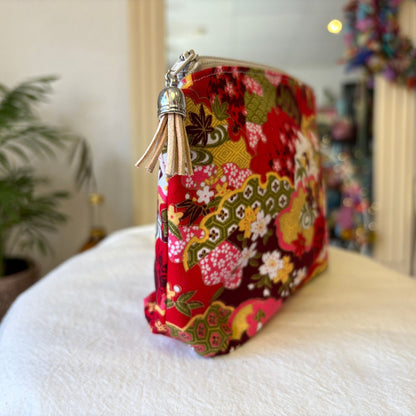 Isumi Red Japanese Everyday Pouch